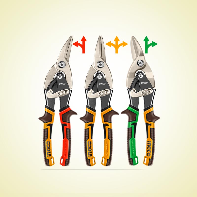 INGCO 250MM (10") 3 PCs Aviation Snip Set - HTSNK0110