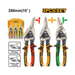 INGCO 250MM (10") 3 PCs Aviation Snip Set - HTSNK0110