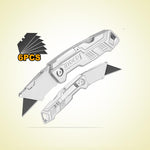 INGCO SK4 6 PCs 19x61MM Aluminum Alloy Folding Knife - HUK6236