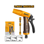 INGCO 3-Way Plastic Trigger Nozzle - HWSG032