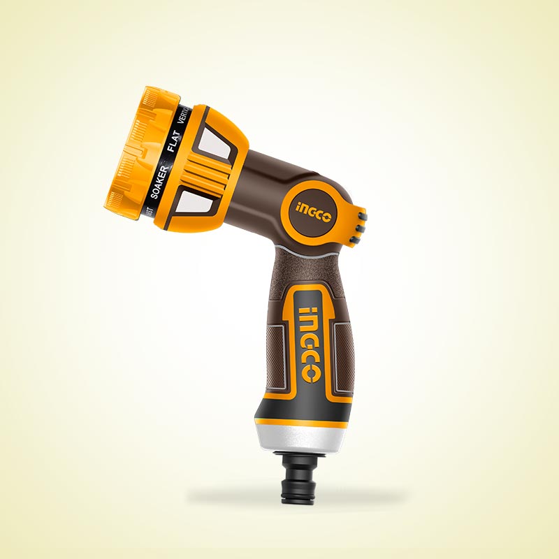 INGCO 9-Way Plastic Trigger Nozzle - HWSG6091