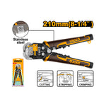 INGCO 210MM (8-1/4") Automatic Wire Stripper - HWSP102418