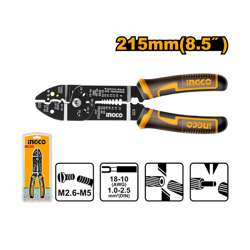 INGCO 215MM (8.5") Wire Stripper - HWSP851