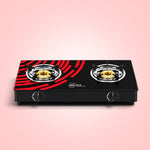H&A Tabletop Glass Gas Stove - 2 Burner
