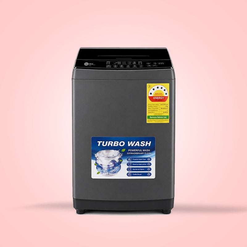 H&A Top Load Washing Machine 8 KG - Automatic - With Pump - H&A-XQB-80C06