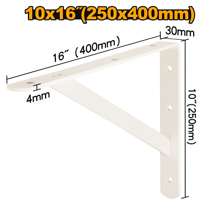 INGCO Heavy Duty Shelf Brackets - IHDSB1016