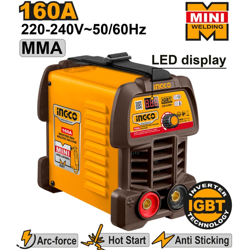 INGCO Inverter MMA Welding Machine - ING-MMA16049