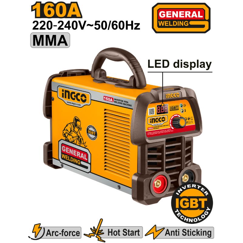 INGCO Inverter MMA Welding Machine - ING-MMA16059