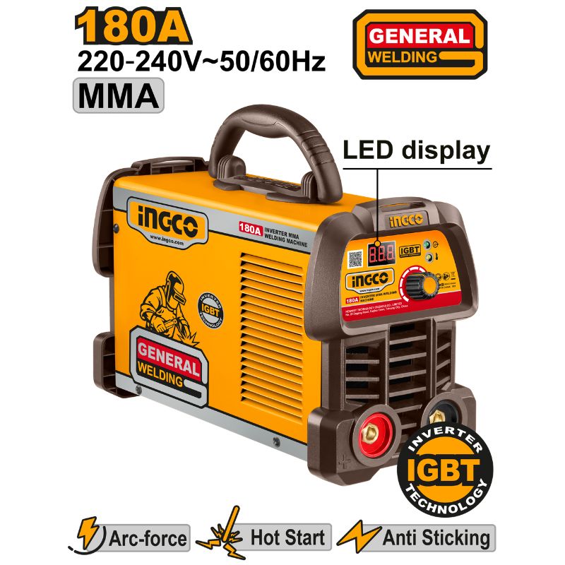 INGCO Inverter MMA Welding Machine - ING-MMA18059