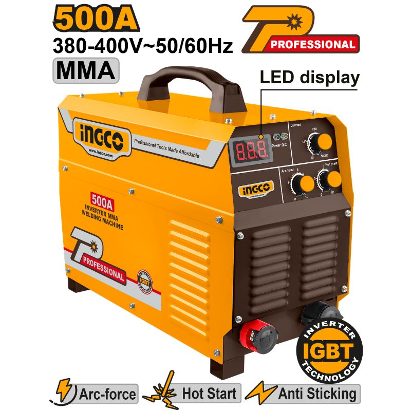 INGCO Inverter MMA Welding Machine - ING-MMA5008