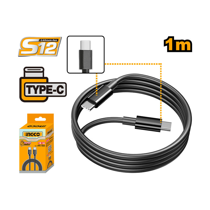 INGCO USB Type-C to Type-C Cable  - IUCC02
