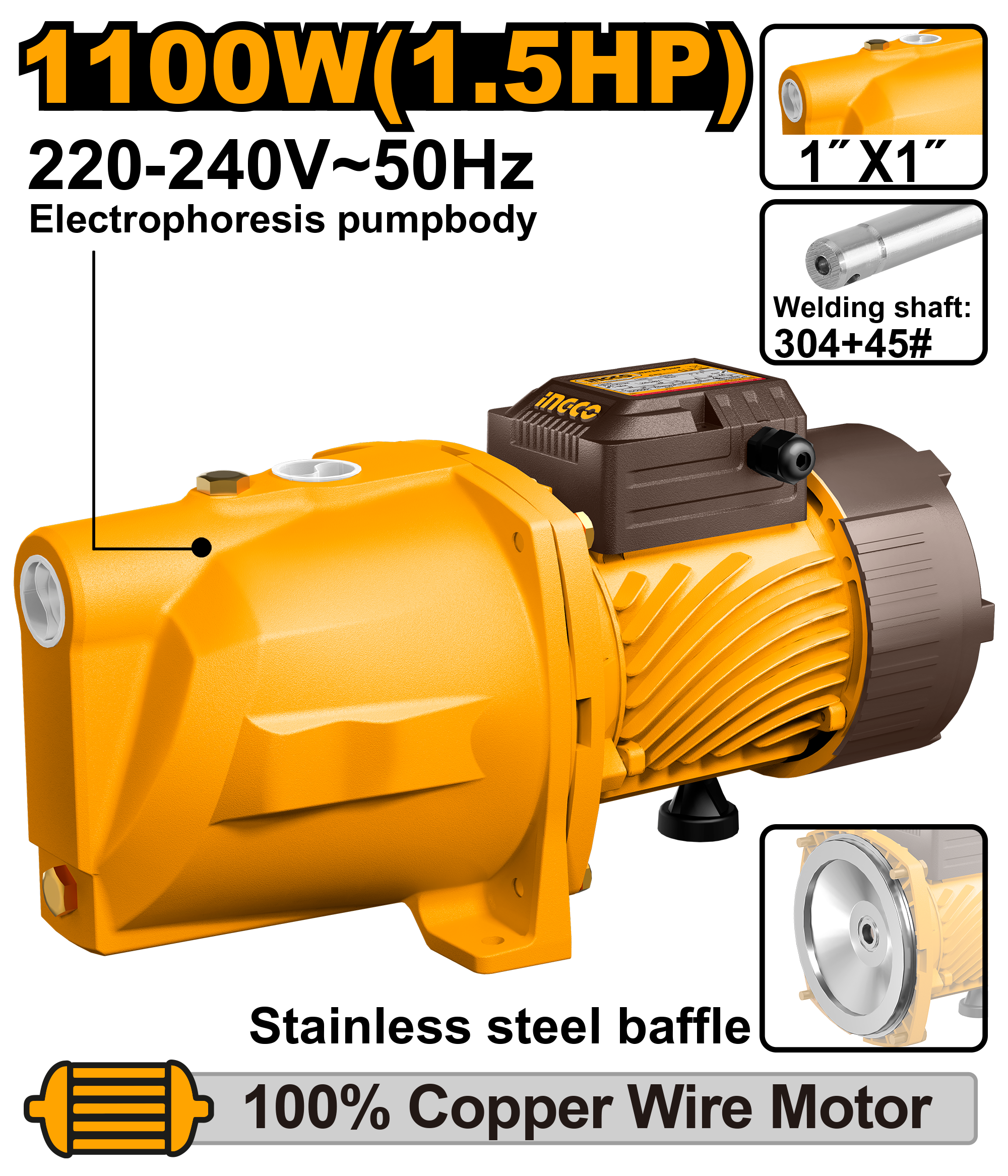 INGCO Water Pump - JP110068