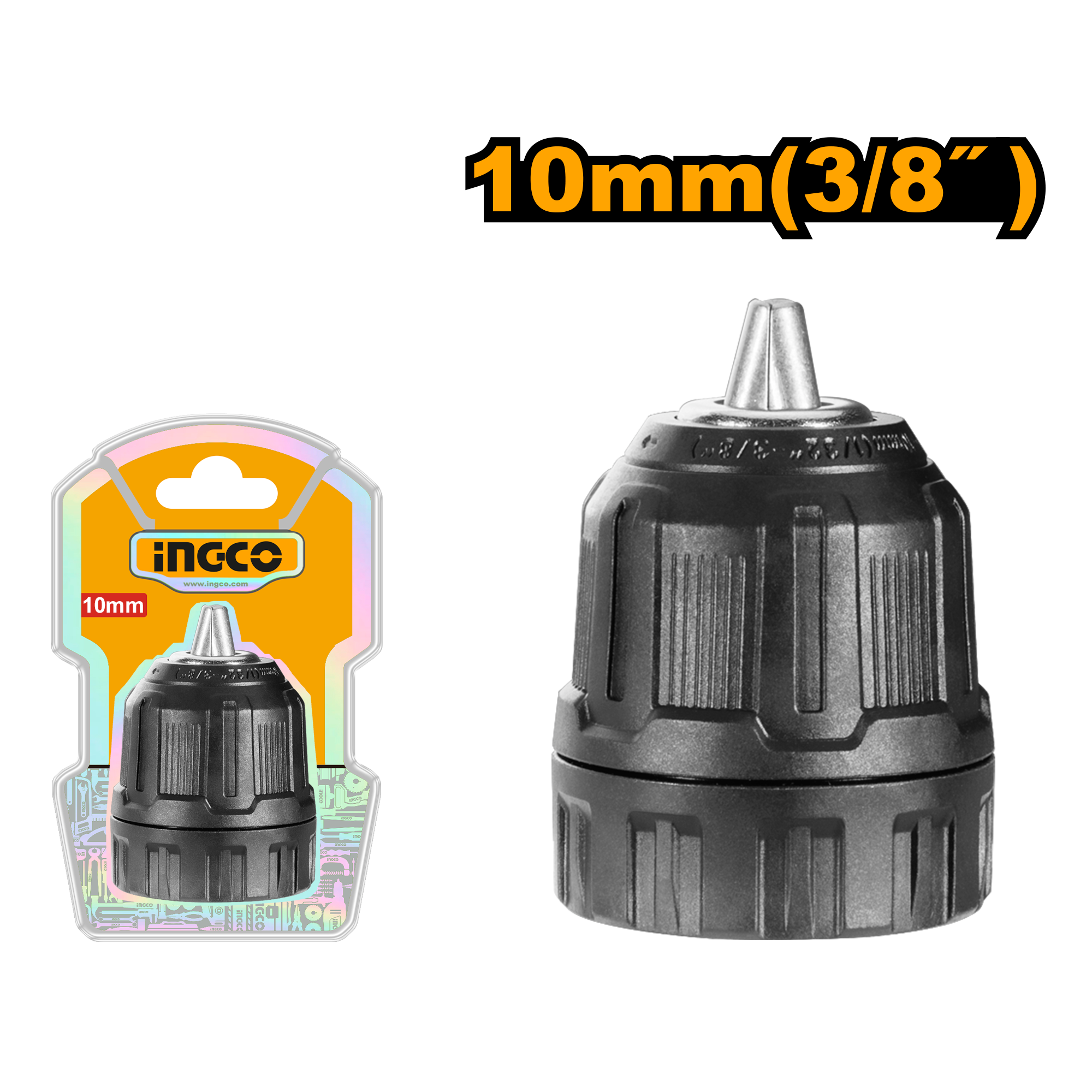 INGCO 10MM (3/8") Keyless Chuck - KCL1008 Main image