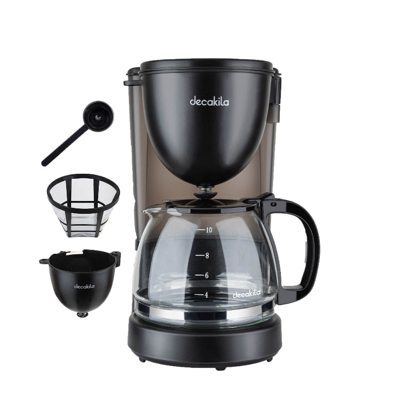 DECAKILA Drip Coffee Maker - 1.25L - 750W - KECF001B