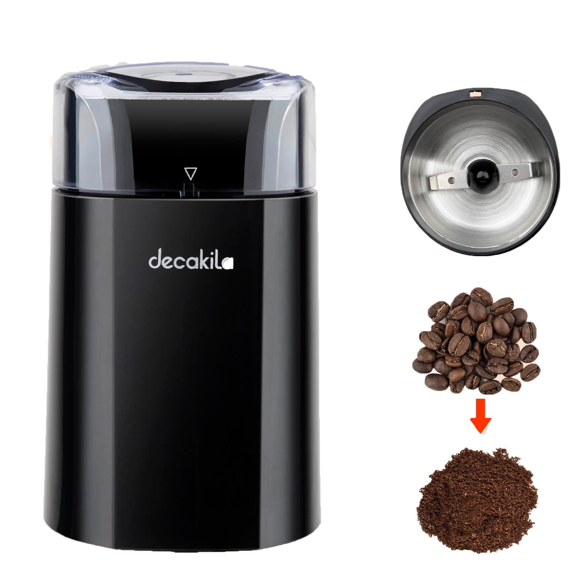 DECAKILA Coffee Grinder 150W - KECF006B