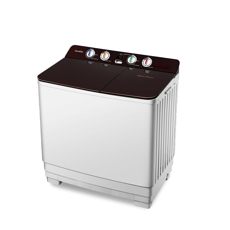 DECAKILA Twin Tub Washing Machine - 580W - 15KG - KEDM002R