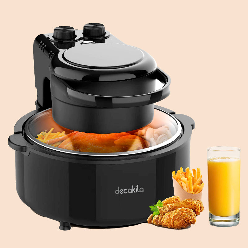 DECAKILA Transparent Window Air Fryer 5.0L - 1200W - KEEC045B