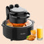 DECAKILA Transparent Window Air Fryer 5.0L - 1200W - KEEC045B