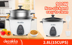 DECAKILA 1.5L 500W Rice Cooker - KEER035W