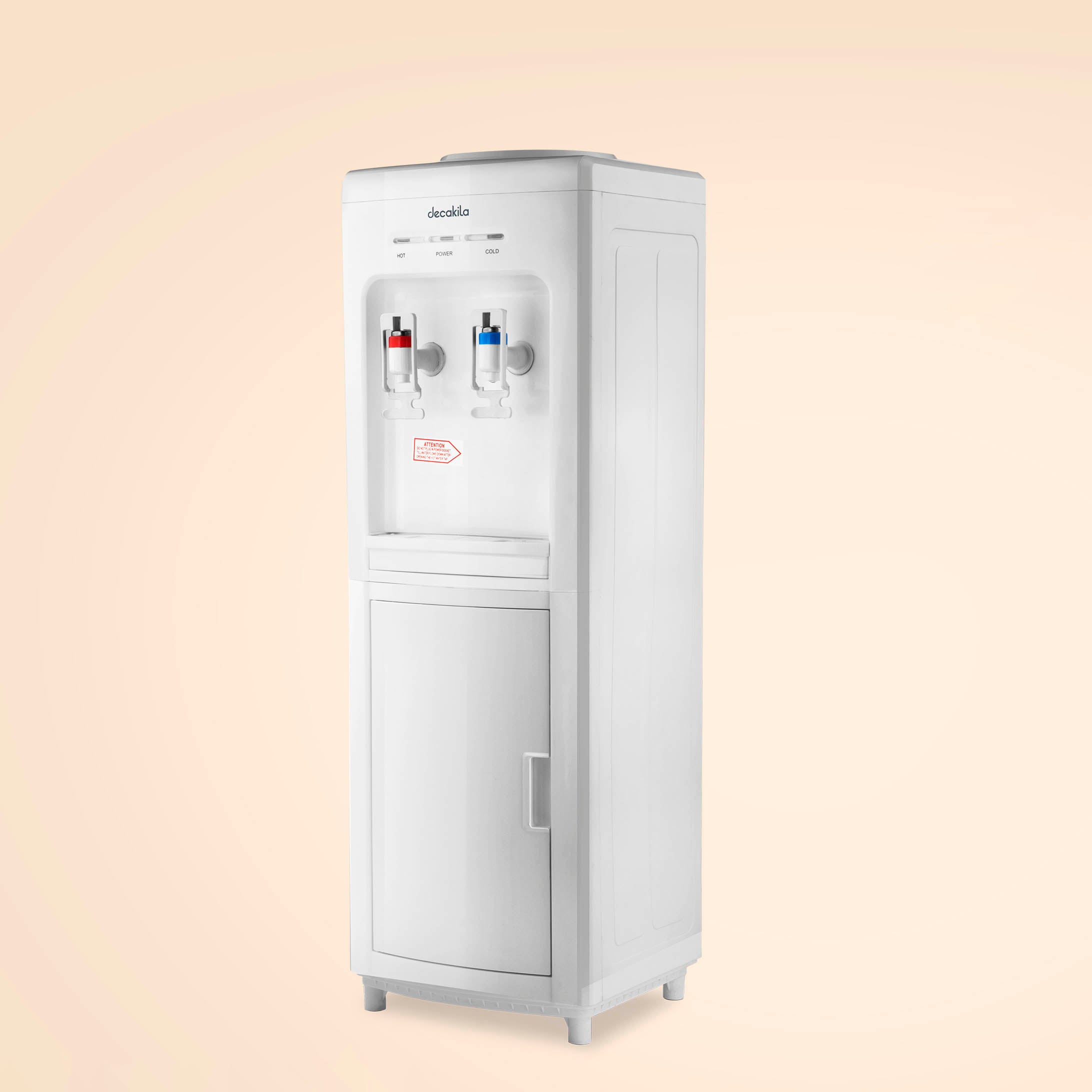 DECAKILA Water Dispenser - With Half Storage Cabinet - KEWF002B