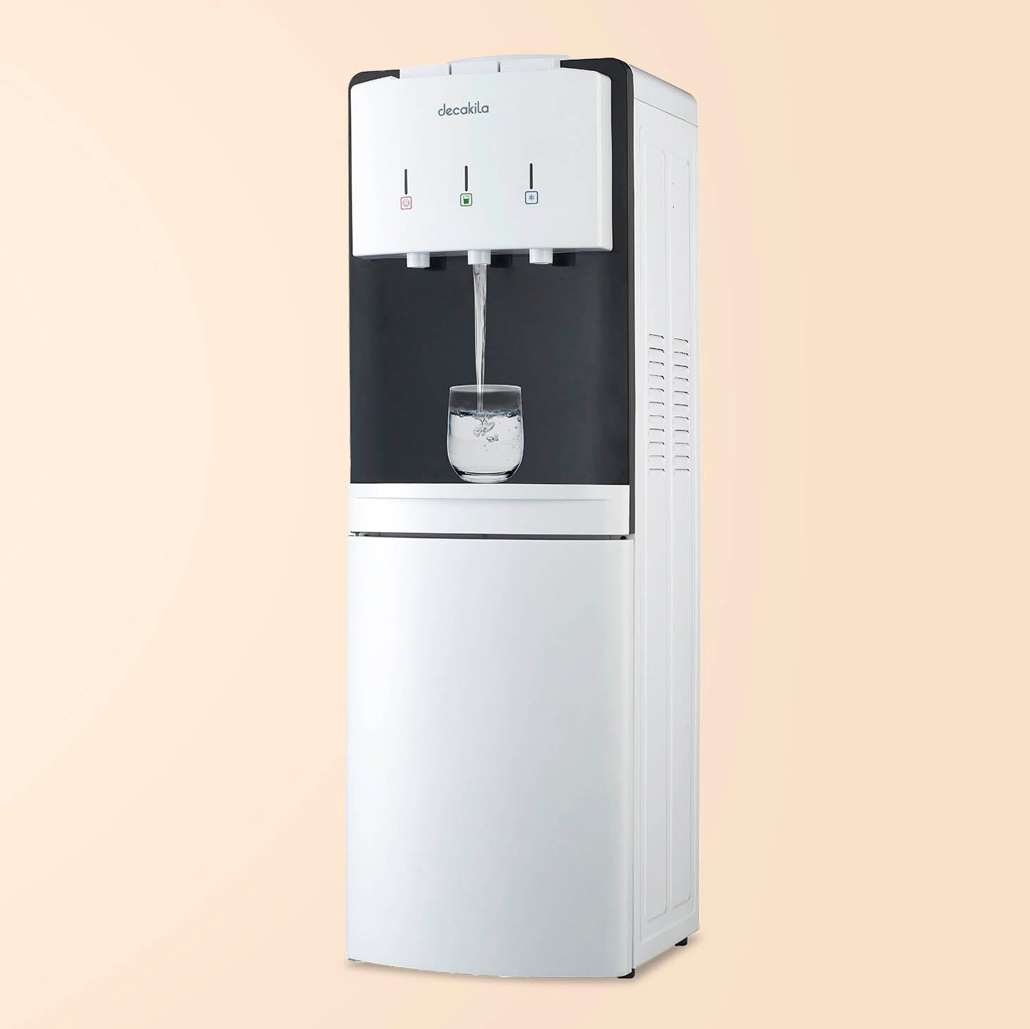 DECAKILA Water Dispenser - With Refrigerator Cabinet - KEWF003B