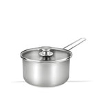 DECAKILA Stainless Steel Saucepan 16*9 CM - KMEP041M