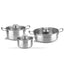DECAKILA 6PCs Stainless Steel Cookware Set - KMEP049M