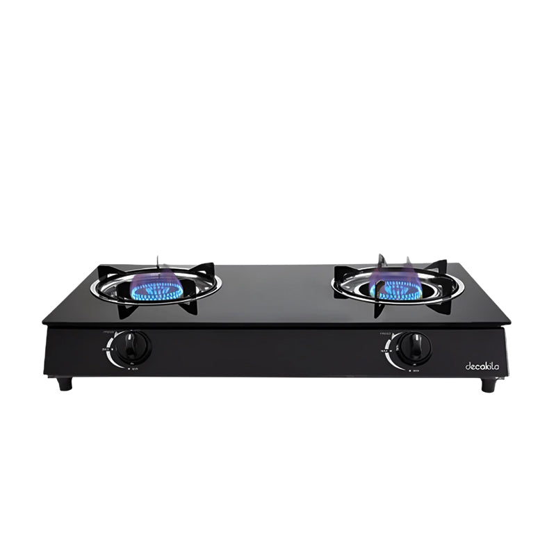 DECAKILA Double Glass Table Gas Stove - KMGS043B