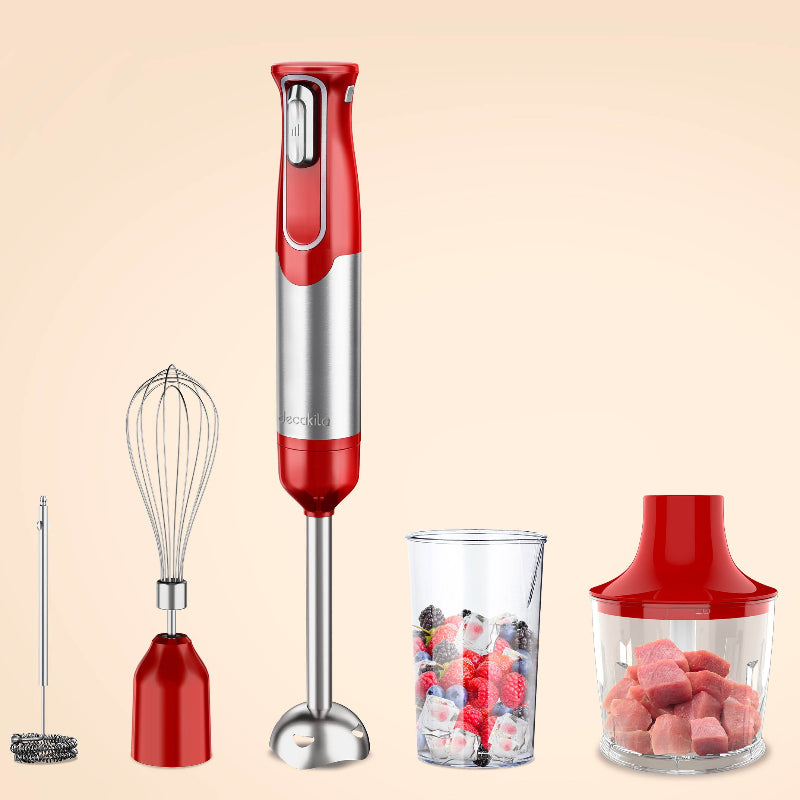 DECAKILA Cordless Hand Blender - 5 in 1 (Rechargeable) - KMJB021R/B