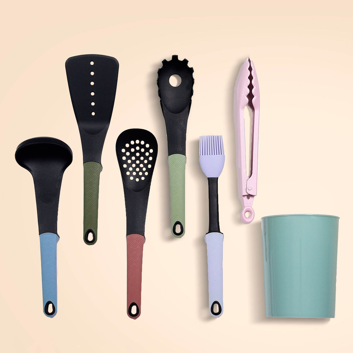 DECAKILA 7-Pcs Kitchen Utensils Set - KMTT046B