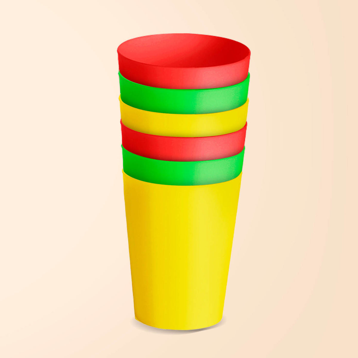 DECAKILA Plastic Cup Set of 6 - KMTT128P