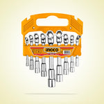 INGCO 9 PCs Set L-Angled Socket Wrench Set (Whole Body Drop Forged Non Welding) - LASWT0901