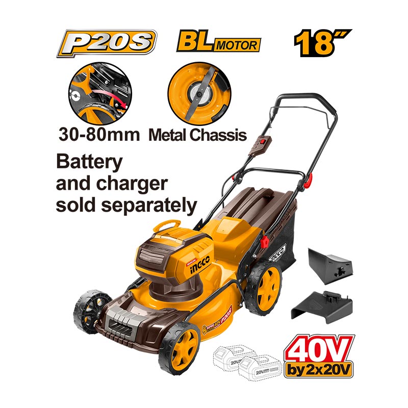 INGCO Cordless Lawn Mower - LMLI20185