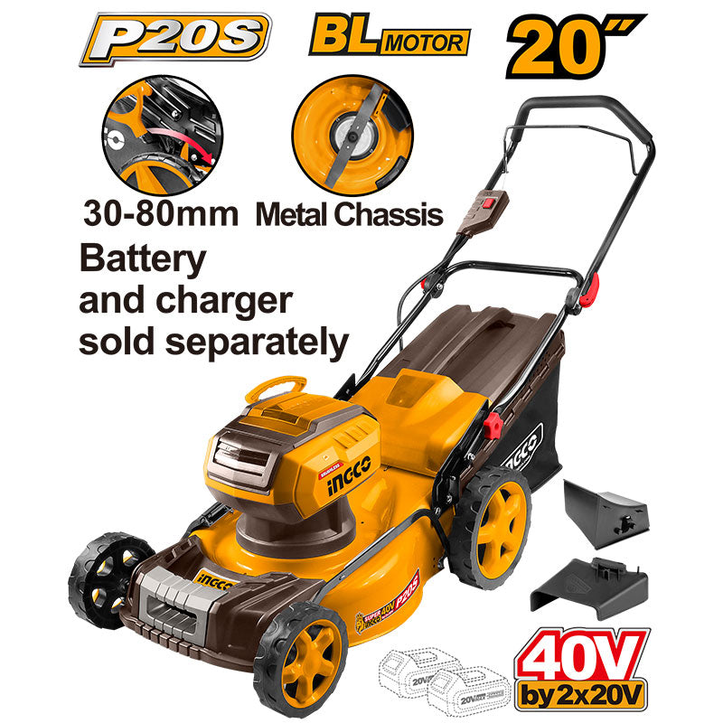 INGCO Cordless Lawn Mower - LMLI4020