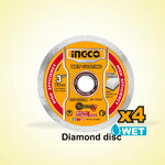 INGCO Cutting and Grinding Disc Set - MCD07630