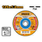 INGCO 125x1.2MM Abrasive Metal Cutting Disc - MCD121251