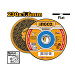 INGCO 230x1.6MM Abrasive Metal Cutting Disc - MCD162301