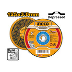 INGCO 125x3.0MM Abrasive Metal Cutting Disc - MCD301251
