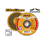 INGCO 230x6.0MM Abrasive Metal Grinding Disc - MGD602301
