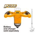 INGCO Cordless Mixer - MXLI2001
