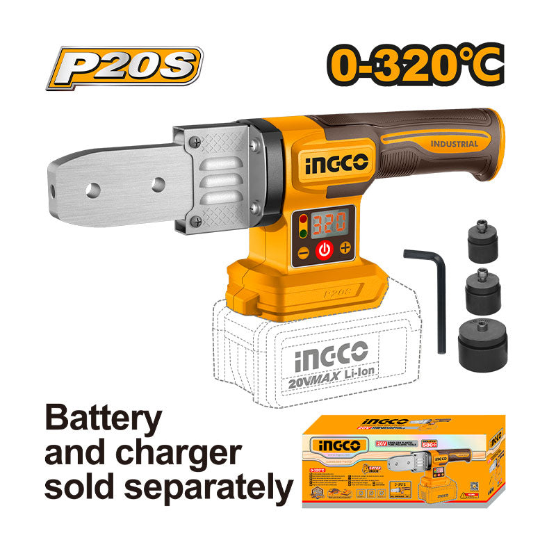 INGCO Cordless Plastic Tube Welding Tools - PTWTLI2018