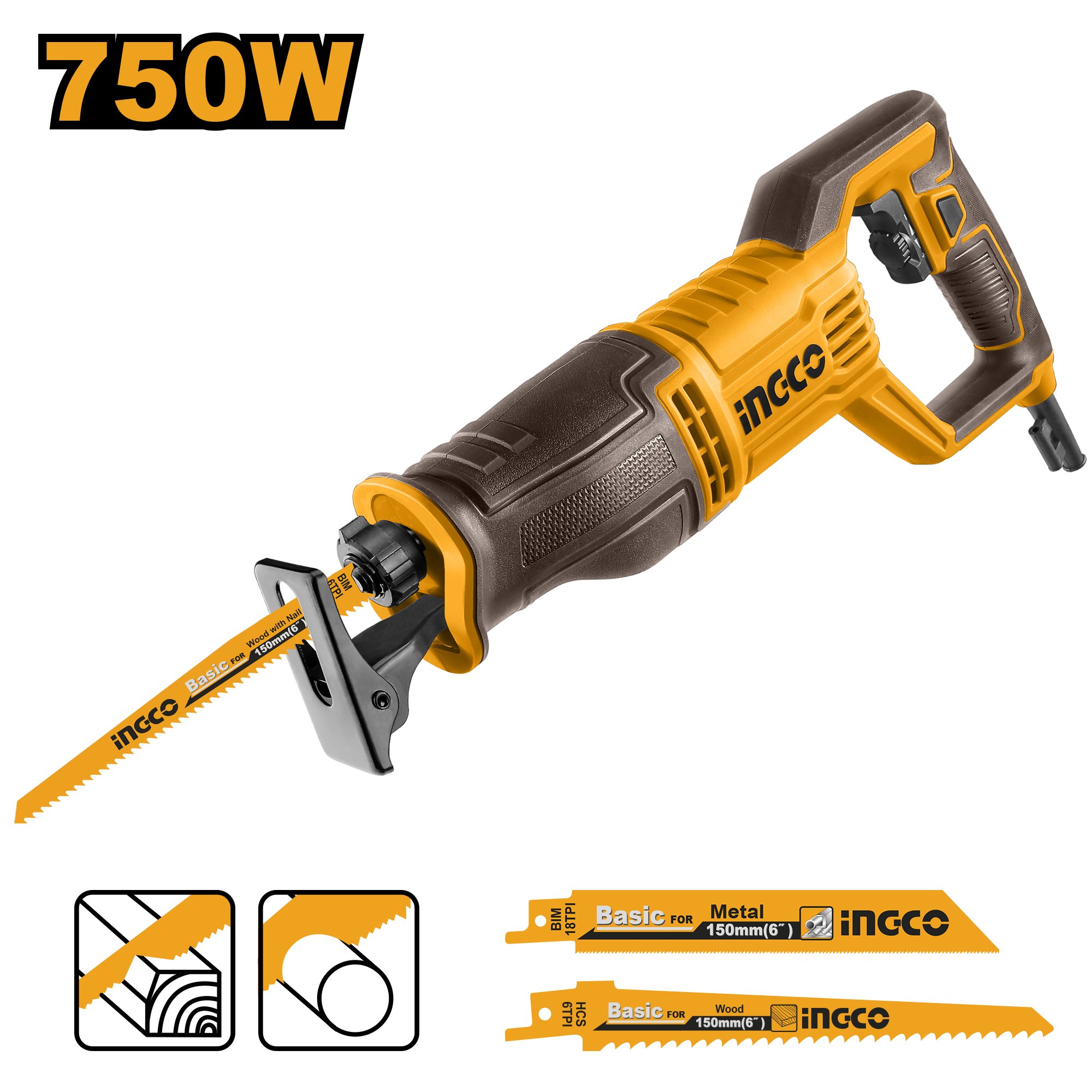 INGCO Reciprocating Saw - RS7508