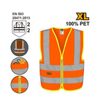 INGCO 100% PET XL Reflection Vest - RV82XL