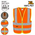INGCO 100% PET XL Reflection Vest - RV82XL