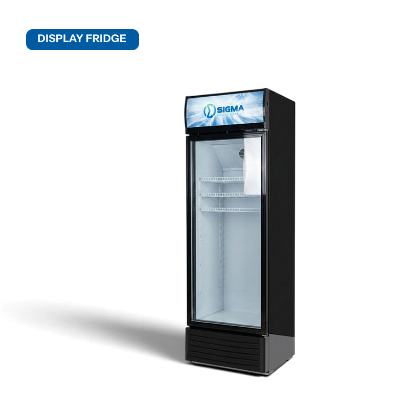 SIGMA 380L Display Fridge -Black