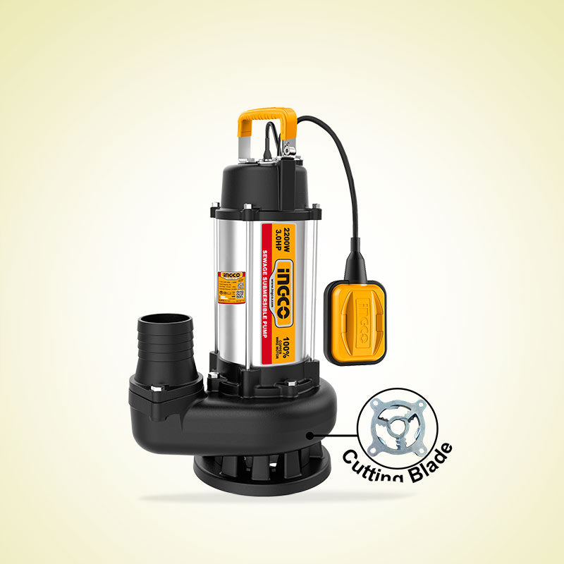 INGCO Sewage Submersible Pump - SPDB220068