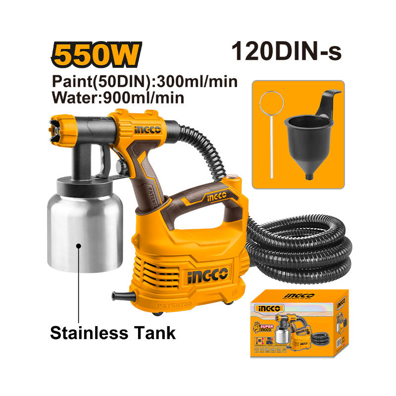 INGCO HVLP Spray Gun - SPG5008-2 Main image