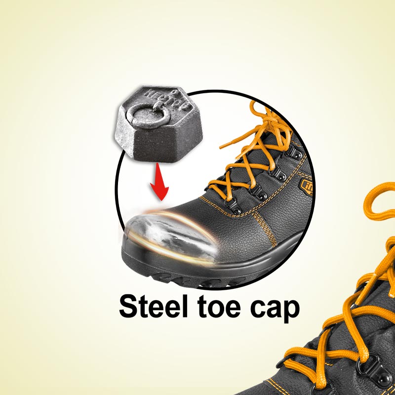 INGCO Steel Toe Cap Safety Boots - SSH04SB.38, 40, 41, 42, 44, 45 & 46