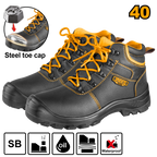 INGCO Steel Toe Cap Safety Boots - SSH04SB.38, 40, 41, 42, 44, 45 & 46