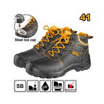 INGCO Steel Toe Cap Safety Boots - SSH04SB.38, 40, 41, 42, 44, 45 & 46